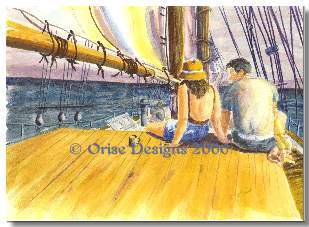 Sailing the Grace Bailey