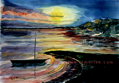 sunset bay
